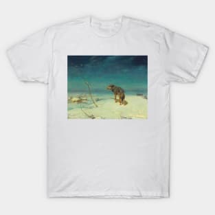 The Lone Wolf by Alfred Kowalski T-Shirt